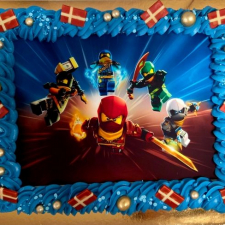 Kager med sukkerprint