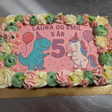 Kager med sukkerprint