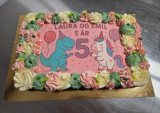 Kage med valgfrit print